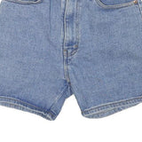 JORDACHE Womens Denim Blue Casual Shorts S W24 High Waist Classic Fit
