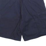 DICKIES Mens Navy Blue Cargo Shorts M W32 Utility Workwear Cotton Blend