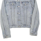 LEVI'S Mens Blue Denim Jacket M Cotton Blend Classic Button Closure Timeless
