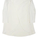 SELECTION DE GIVENCHY Womens White Wool Blend Classic Jacket M Plain Elegant