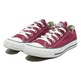 CONVERSE Chuck Taylor Womens Low Top Trainers Red Canvas UK 4 Classic Style