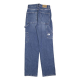 TALLY WEIJL Womens Blue Regular Straight Denim Jeans W28 L32 Utility Cargo Style