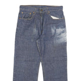 LEVI'S 524 Mens Jeans Blue Regular Straight Denim Medium W25 L29 Red Trim