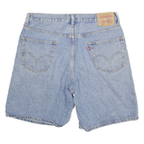 LEVI'S Mens Denim Blue Casual Shorts L W34 Classic Cotton 5-Pocket