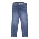 LEVI'S 505 Mens Jeans Blue Regular Straight Denim Medium W38 L34 Classic Fit Zip