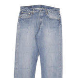 LEVI'S 501 Mens Jeans Blue Regular Straight Denim Medium W32 L29 Classic Button