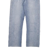 LEVI'S 501 Mens Jeans Blue Regular Straight Denim Medium W32 L29 Classic Button