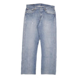 LEVI'S 501 Mens Jeans Blue Regular Straight Denim Medium W32 L29 Classic Button
