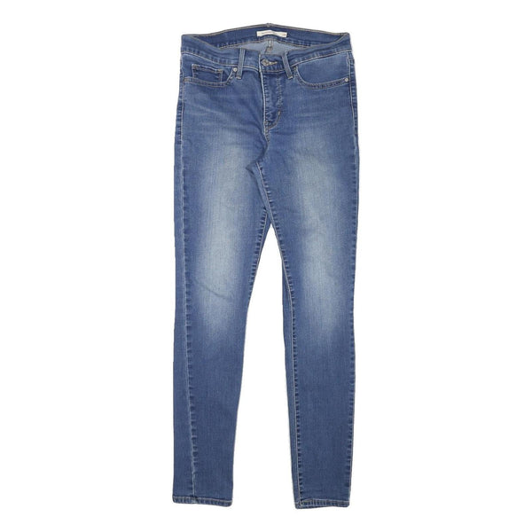 LEVI'S Womens Jeans Blue Slim Skinny Denim Light W27 L29 Stretch Cotton Blend