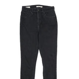 LEVI'S 721 High Rise Skinny Womens Jeans Black Slim Skinny Denim W27 L30