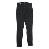 LEVI'S 721 High Rise Skinny Womens Jeans Black Slim Skinny Denim W27 L30