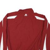 TEAM ISSUE Mens Red & White Track Jacket XL Nylon Zip Sportswear