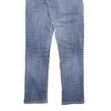 LEVI'S Womens Slim Blue Denim Medium Wash Jeans W25 L28 Slim Fit Zip Closure