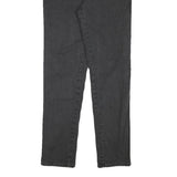 MAD JEANS Mens Regular Fit Black Denim W29 L29 Zip Closure Casual Trousers