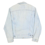 LEVI'S Mens Blue Cotton Denim Jacket M Button Closure Classic Fit Casual
