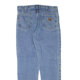 CARHARTT Mens Jeans Blue Regular Straight Denim Medium W36 L34 Casual Workwear
