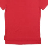 POLO RALPH LAUREN Mens Red Short Sleeve Plain S Classic Cotton Blend Polo Shirt