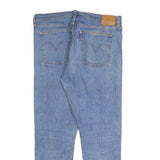 LEVI'S Womens Jeans Blue Regular Straight Denim Rinse W32 L28 Classic Fit
