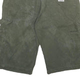 CARHARTT Mens Shorts Green Casual Cotton Blend M W29 Durable Workwear