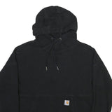 CARHARTT Womens Black Hoodie XS Cotton Blend Pullover Casual