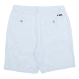 CHAPS Mens Shorts Blue Casual Plain M W32 Classic Cotton Summer