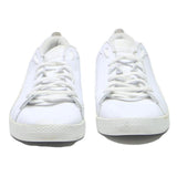 PUMA Smash V2 Womens Low Top Trainers White Leather UK 7.5 Classic Casual