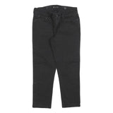 LEVI'S Womens Slim Black Denim Jeans Cotton Blend Zip W26 L23 Stylish Fit
