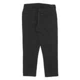 LEVI'S Womens Slim Black Denim Jeans Cotton Blend Zip W26 L23 Stylish Fit