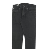 LEVI'S 512 BIG E Mens Slim Black Denim Medium W32 L32 Slim Fit Jeans
