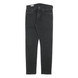 LEVI'S 512 BIG E Mens Slim Black Denim Medium W32 L32 Slim Fit Jeans