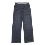 LEE Womens Jeans Blue Relaxed Straight Denim Medium W30 L34 Classic Casual