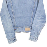 LEVI'S Mens Blue Denim Jacket XS Cotton Classic Button Closure Vintage Style