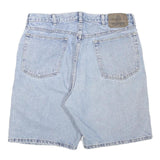 WRANGLER Mens Shorts Blue Casual Denim L W32 Classic Fit Cotton Blend