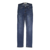 LEVI'S 510 Womens Slim Skinny Denim Dark W25 L26 Stretch Zip Jeans
