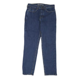 Mens Blue Relaxed Straight Denim Jeans W32 L31 Zip Closure Casual Wear