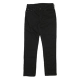 LEVI'S 511 Mens Regular Black Skinny Denim Medium W30 L29 Cotton Blend Button