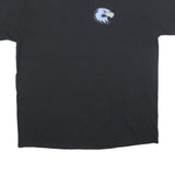 GILDAN Mens Black Geneva Seahawks Graphic T-Shirt XL Short Sleeve Crew Neck