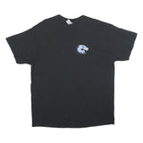GILDAN Mens Black Geneva Seahawks Graphic T-Shirt XL Short Sleeve Crew Neck