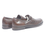 FRATELLI ROSSETTI Mens Classic Leather Loafers Brown UK 6.5 Elegant Formal
