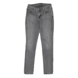 LEVI'S Womens Regular Fit Skinny Denim Jeans Grey W25 L26 Stylish Comfortable
