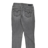 LEVI'S Womens Regular Fit Skinny Denim Jeans Grey W25 L26 Stylish Comfortable