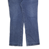 WRANGLER Mens Regular Blue Jeans Denim W34 L30 Classic Zip Pocket Comfortable