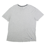 POLO RALPH LAUREN Mens Grey Classic T-Shirt L Short Sleeve Crew Neck Plain