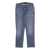 LEVI'S Womens Blue Slim Skinny Denim W28 L26 Cotton Blend Zip Pockets
