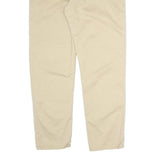 CALVIN KLEIN JEANS Mens Cotton Blend Beige Regular Fit Straight Trousers W38 L30