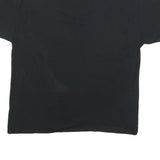 CHAMPION Mens Black Classic T-Shirt XL Short Sleeve Crew Neck Logo Embroidered