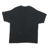 CHAMPION Mens Black Classic T-Shirt XL Short Sleeve Crew Neck Logo Embroidered