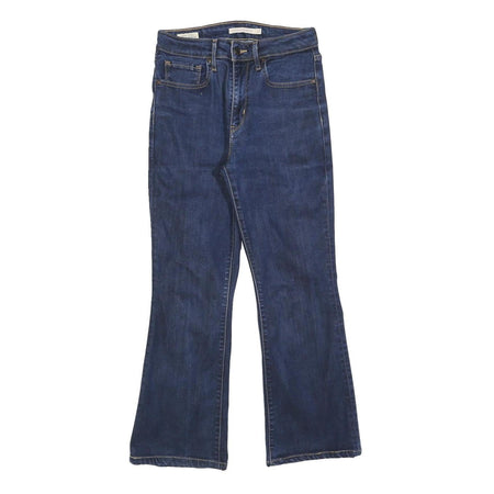 LEVI'S 725 Womens Jeans Blue Regular Flared Denim Medium W27 L26 Classic Zip