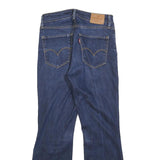 LEVI'S 725 Womens Jeans Blue Regular Flared Denim Medium W27 L26 Classic Zip