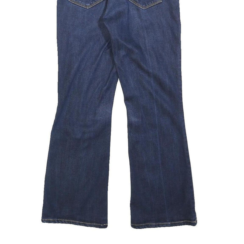 LEVI'S 725 Womens Jeans Blue Regular Flared Denim Medium W27 L26 Classic Zip